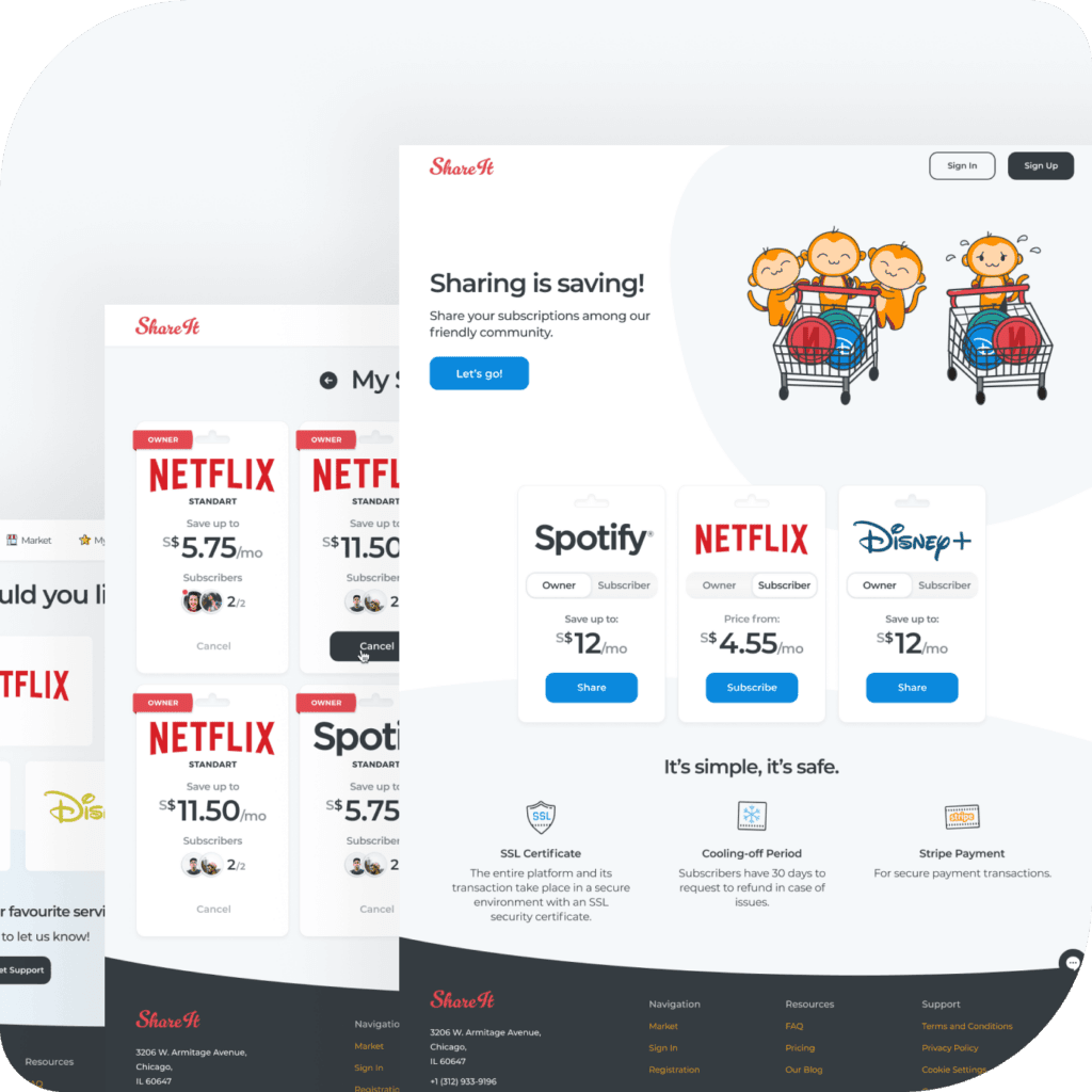Email notifications and marketing integration via SendInBlue