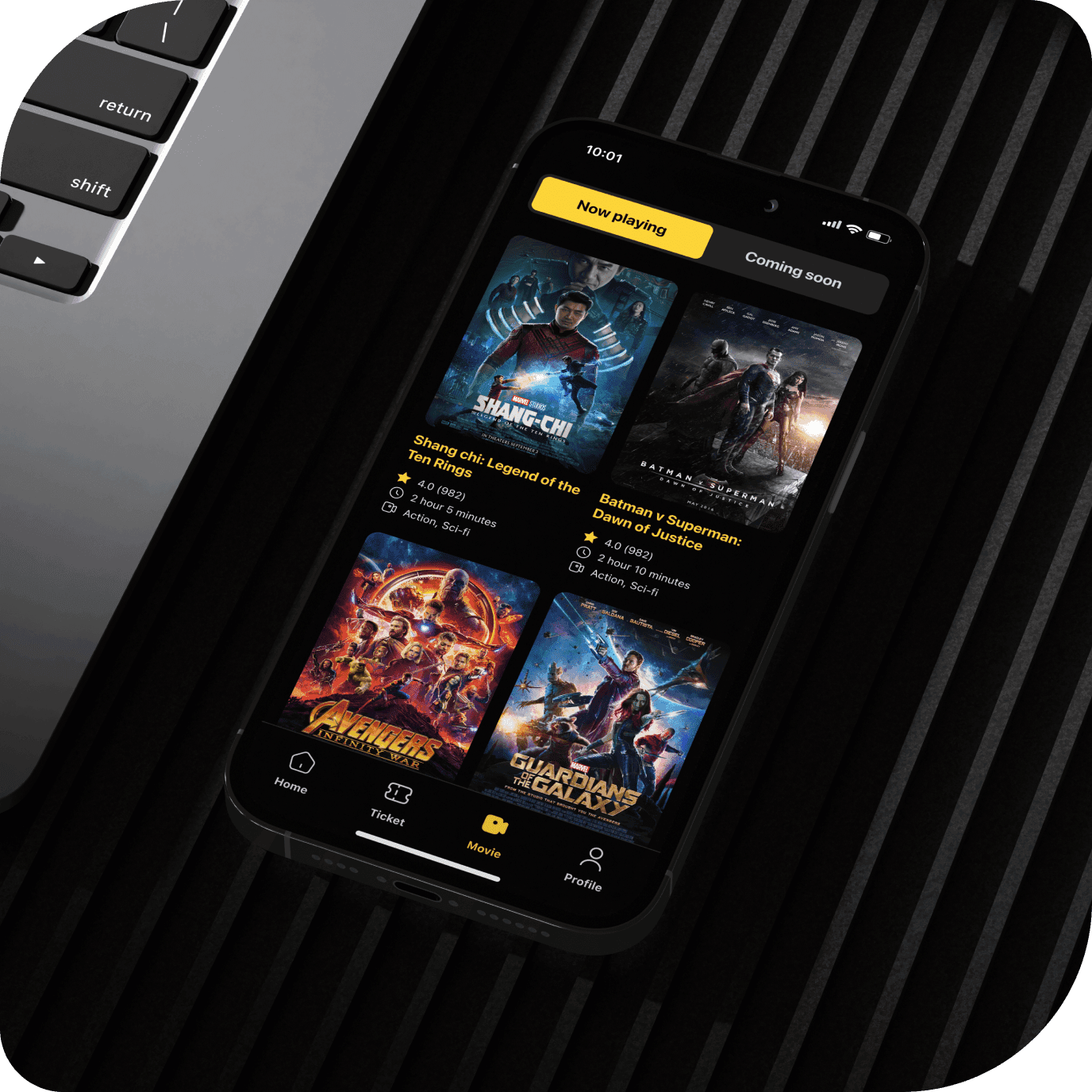 Personalized movie recommendations