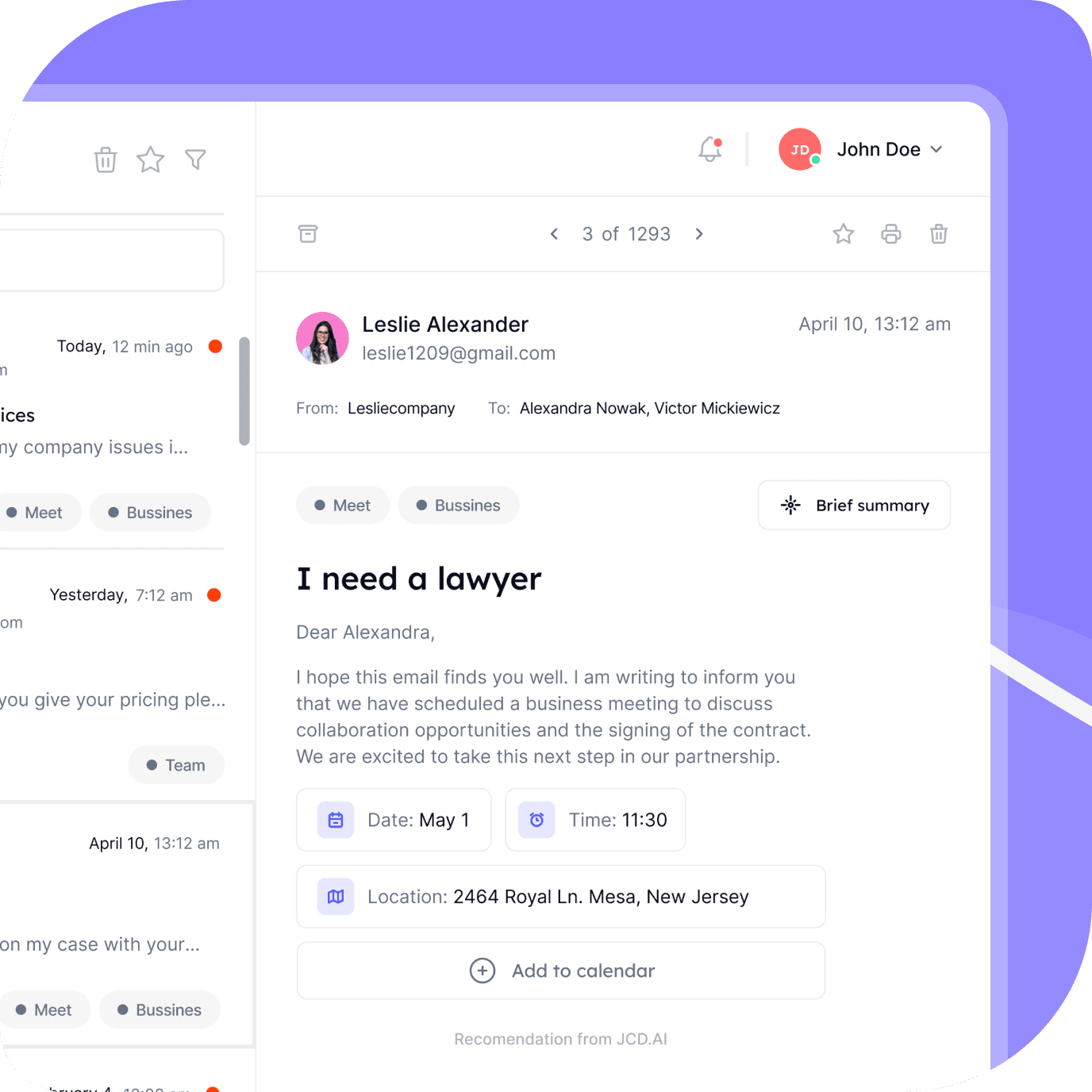 Clear API documentation for easy future updates