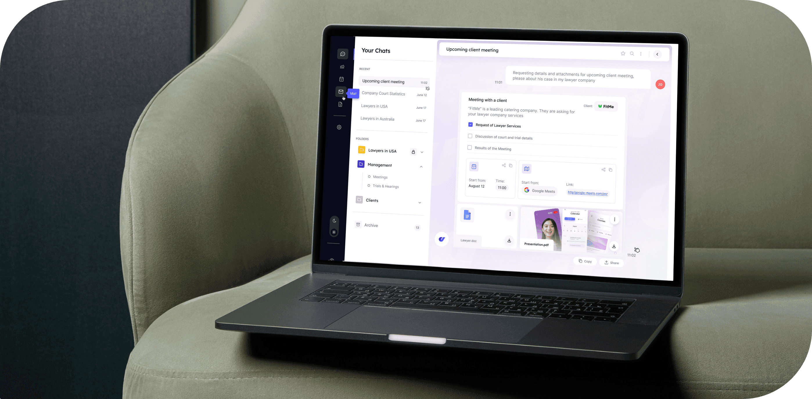 AI-Powered Legal Case Management Integration