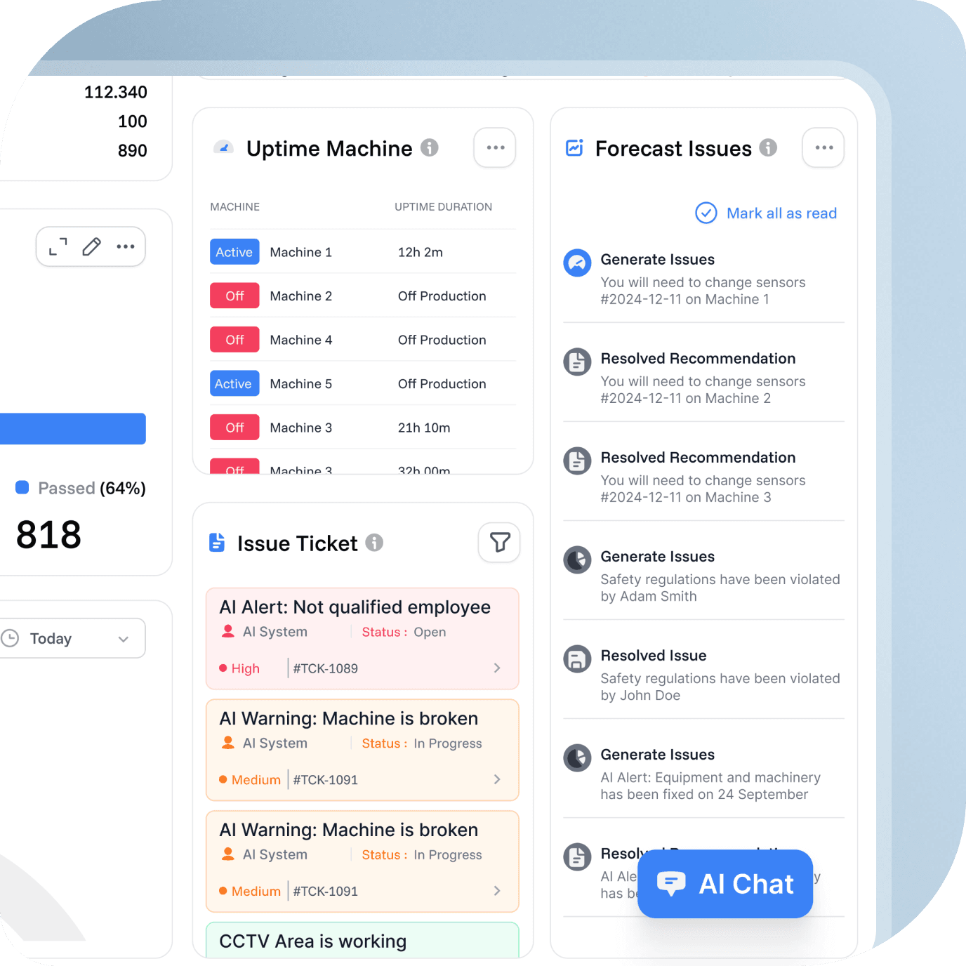 Live alerting system for supervisors