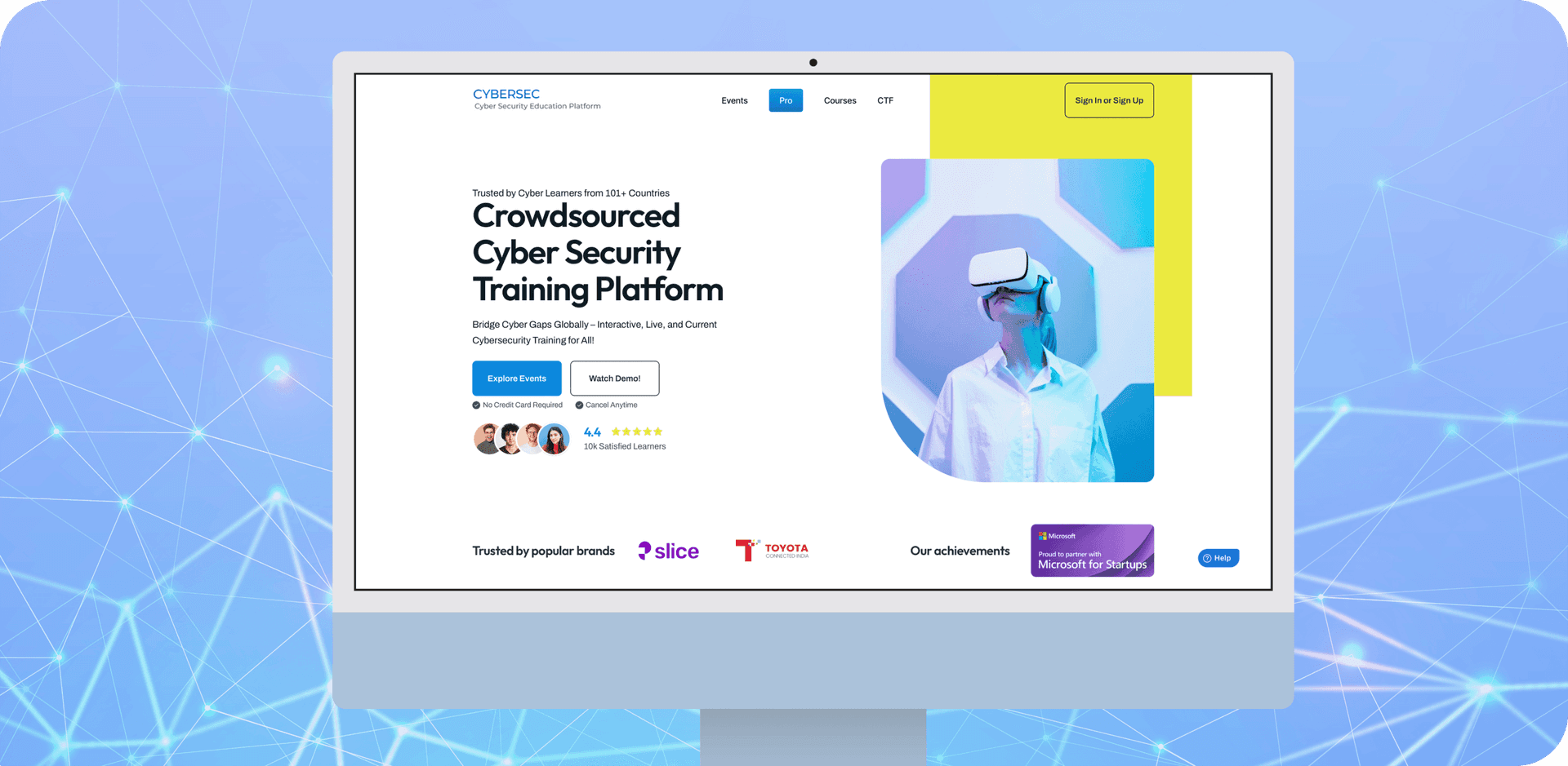 Cybersecurity Learning Platform for Individuals and Companies