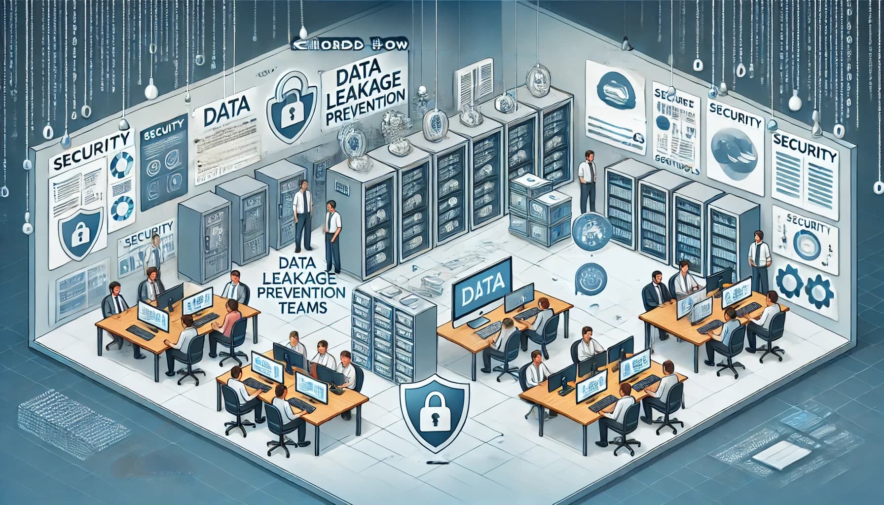 Data leakage prevention in hybrid software development teams