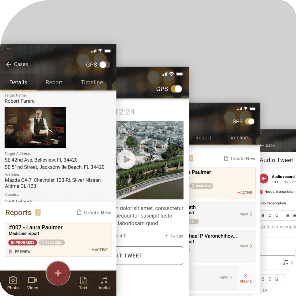 Performer role: compile reports, collect and upload relevant data, and submit reports for review