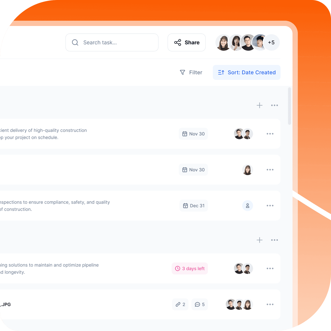 Optimized UI with smooth workflow