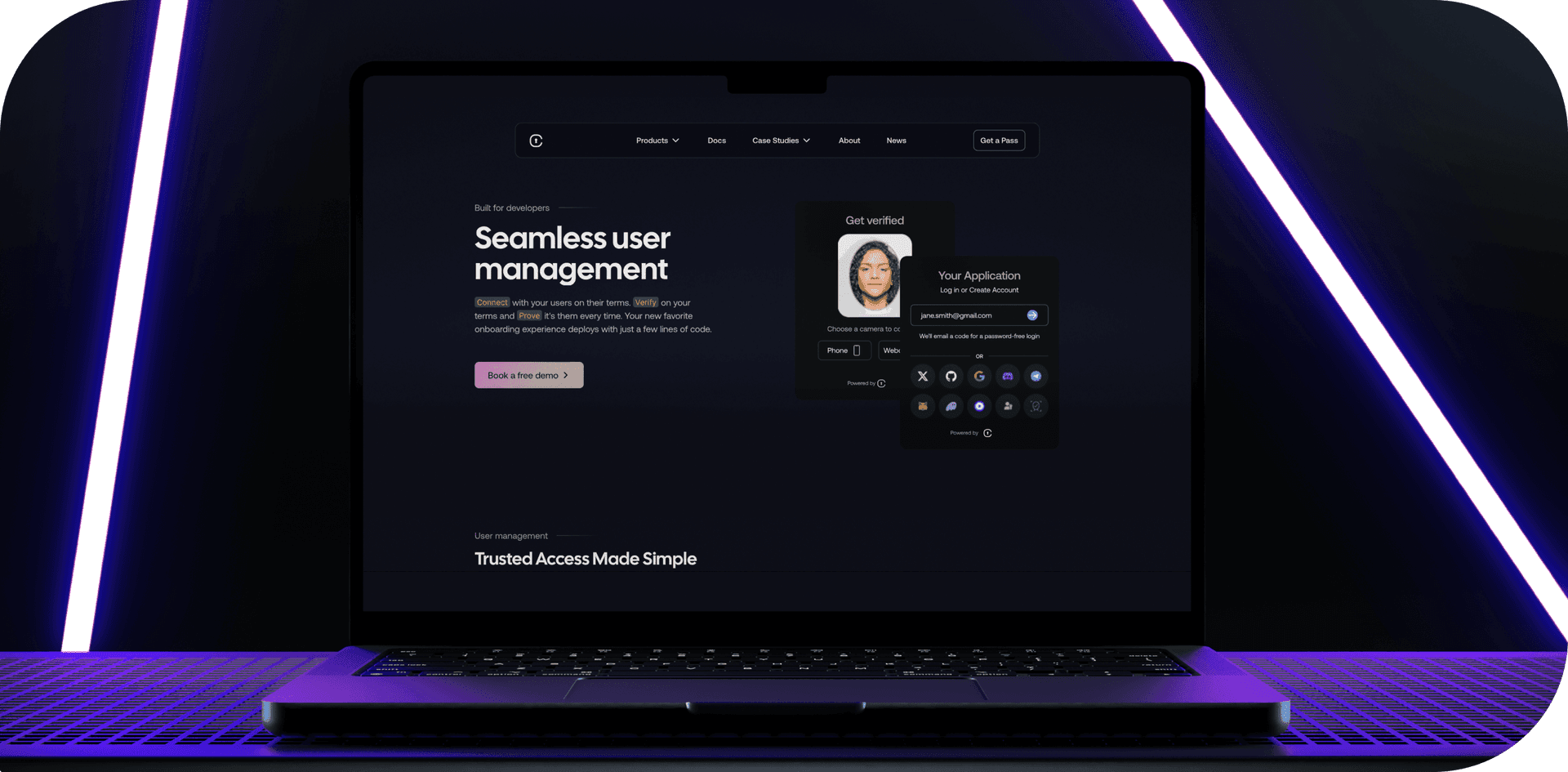 Smart Contract Infrastructure for Blockchain-Based Identity Systems